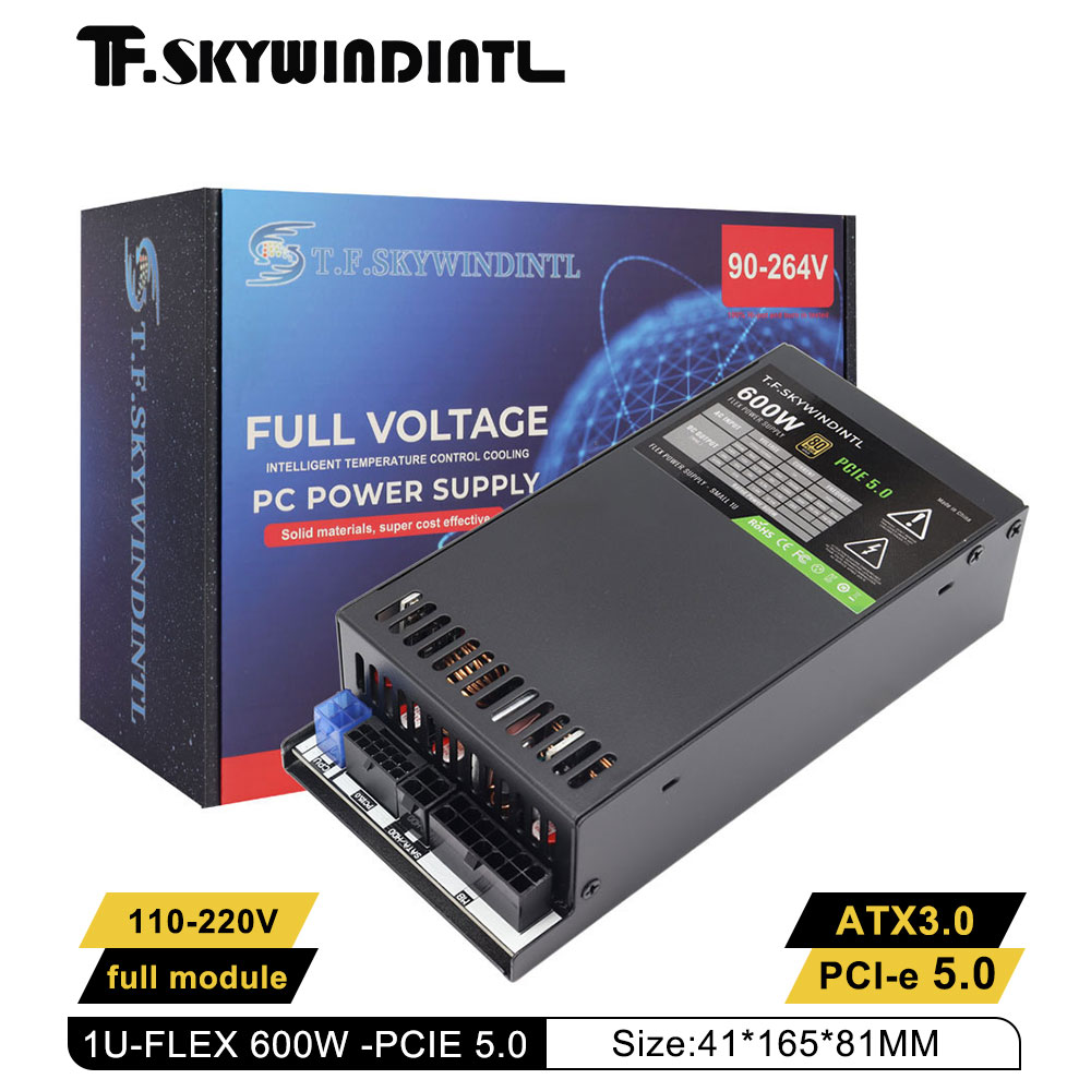 Zasilacz ATX 3.0 PCI-E Gen5 Fl – Flex Atx Power Supply 600W 1U recenzja i cena