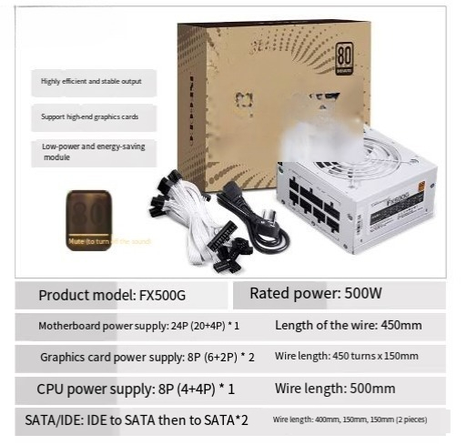 W pełni modułowy zasilacz SFX  – Sfx Modular Power Supply 850W Gold recenzja i cena